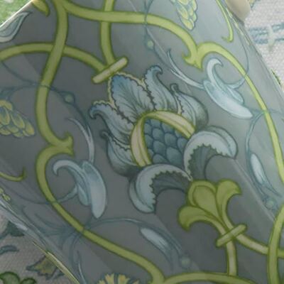 HOUSE LLEWELYN - BOWEN Laurence Llewelyn-Bowen Palm Court Porcelain Mug & Tray Set – Ornate Decorative Design, Multi‑Colour, 14.5 x 21 x 10.5 cm HOUSE LLEWELYN - BOWEN Laurence Llewelyn-Bowen Palm Court Porcelain Mug & Tray Set – Ornate Decorative Design, Multi‑Colour, 14.5 x 21 x 10.5 cm