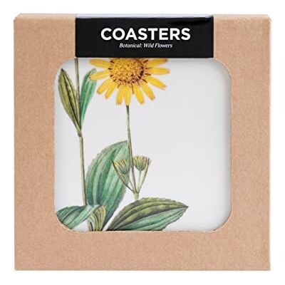 Kokonote - Erik Botanical Wild Flowers - Coasters Kokonote - Erik Botanical Wild Flowers - Coasters