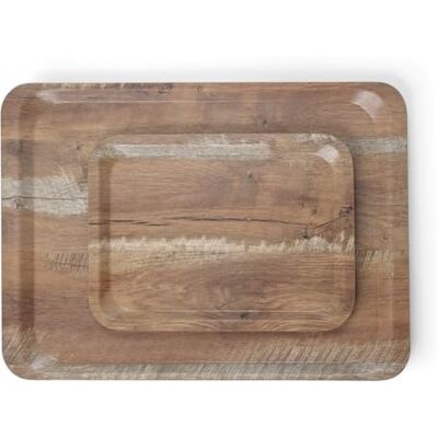 HENDI 508916 Melamine serving tray with wood print, woodprint, 240 x 350 mm HENDI 508916 Melamine serving tray with wood print, woodprint, 240 x 350 mm
