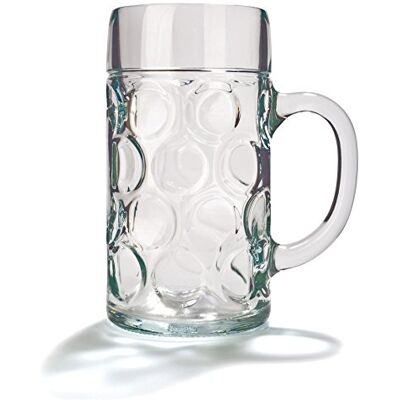 bar@drinkstuff drinkstuff 04533/80 German 2 Pint Glass Beer Tankards bar@drinkstuff drinkstuff 04533/80 German 2 Pint Glass Beer Tankards