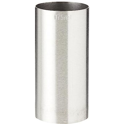 bar@drinkstuff Stainless Steel Thimble Wine Measure CE 175ml Thimble Bar Measure, White Wine Measure, Red Wine Measure, Wine Measuring Cup bar@drinkstuff Stainless Steel Thimble Wine Measure CE 175ml Thimble Bar Measure, White Wine Measure, Red Wine Measure, Wine Measuring Cup