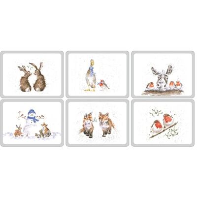 Wrendale Designs 'Christmas' Placemats Wrendale Designs 'Christmas' Placemats