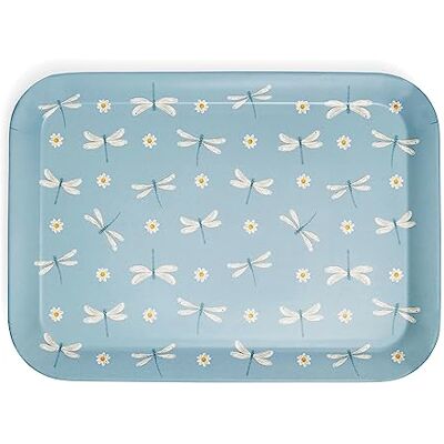 Cooksmart British Designed Large Serving Tray Dinner Tray For Multiple Uses Around The Home (English Meadow L) Cooksmart British Designed Large Serving Tray Dinner Tray For Multiple Uses Around The Home (English Meadow L)