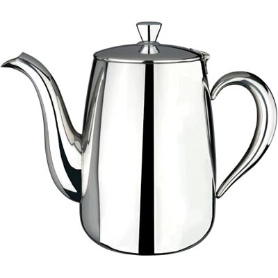 Café Olé Premium Coffee Pot, 8 Espresso Cups / 56oz / 1590ml, Stainless Steel, Classic Coffee Pot Design with Mirror Finish, Perfect Pour Spout Café Olé Premium Coffee Pot, 8 Espresso Cups / 56oz / 1590ml, Stainless Steel, Classic Coffee Pot Design with Mirror Finish, Perfect Pour Spout
