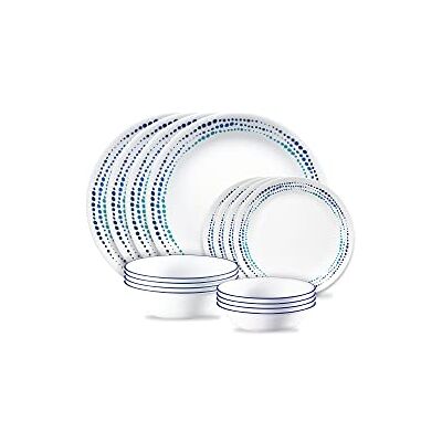 Corelle Ocean Blues 16pc Dinnerware Set Corelle Ocean Blues 16pc Dinnerware Set