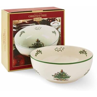 Portmeirion Spode Christmas Tree Serving Bowl, Ceramic, Multi-Colour Portmeirion Spode Christmas Tree Serving Bowl, Ceramic, Multi-Colour