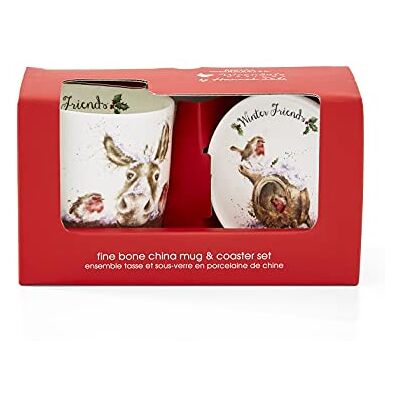 Royal Worcester WNOZ3943-XG Mug, Multi-Coloured Royal Worcester WNOZ3943-XG Mug, Multi-Coloured