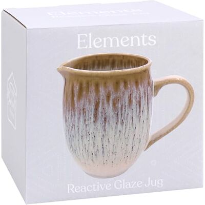 L & P Home & Gifts Lesser & Pavey Elements Reactive Glaze Jug for Kitchen & Home Ceramic Or Glass Jug for Multiple Use Beautiful Cream Or Milk Jug Vase for Daily Use Can Be Used As Water Mug Too L & P Home & Gifts Lesser & Pavey Elements Reactive Glaze Jug for Kitchen & Home Ceramic Or Glass Jug for Multiple Use Beautiful Cream Or Milk Jug Vase for Daily Use Can Be Used As Water Mug Too