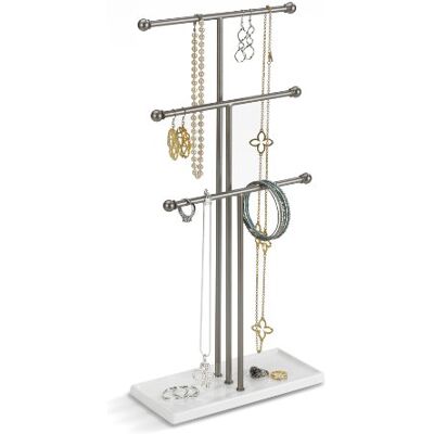 Umbra TRIGEM JWL STAND WHT/NKL Umbra TRIGEM JWL STAND WHT/NKL