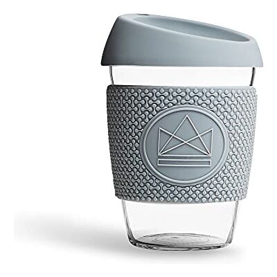 Neon Kactus Glass Coffee Cup Reusable Glass Cup with Lid for Home or On the Go Portable Coffee Cup for Hot & Cold Drinks Durable, Non-Permeable, Non-Slip, Splash-Proof Forever Young, 12oz Neon Kactus Glass Coffee Cup Reusable Glass Cup with Lid for Home or On the Go Portable Coffee Cup for Hot & Cold Drinks Durable, Non-Permeable, Non-Slip, Splash-Proof Forever Young, 12oz