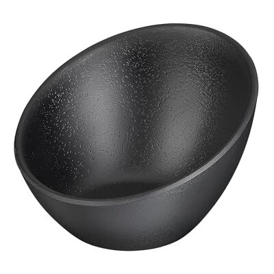 APS Model -ZEN- Black Melamine Plate - 16cm Diameter - 10cm Height APS Model -ZEN- Black Melamine Plate - 16cm Diameter - 10cm Height