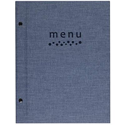 LACOR Sandro Collection 28371-Menu Holder Bolt-On Exterior, Thermo-Sealed Blue, 25.5 x 32 cm (A4), 1 Liter, Telflex LACOR Sandro Collection 28371-Menu Holder Bolt-On Exterior, Thermo-Sealed Blue, 25.5 x 32 cm (A4), 1 Liter, Telflex