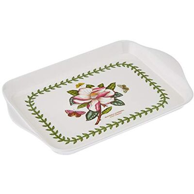 Portmeirion x Botanic Garden Melamine Scatter Tray Magnolia Motif, Suitable for Serving Drinks, Snacks, or Everyday Use Portmeirion x Botanic Garden Melamine Scatter Tray Magnolia Motif, Suitable for Serving Drinks, Snacks, or Everyday Use