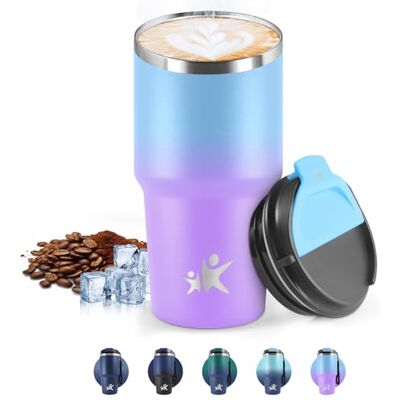 HoneyHolly Coffee Thermos 600 ml, Reusable Leak Proof Thermal Mug, Thermal Tumbler, 304 Stainless Steel, Travel Mug for Hot and Cold Coffee, Milk and Tea HoneyHolly Coffee Thermos 600 ml, Reusable Leak Proof Thermal Mug, Thermal Tumbler, 304 Stainless Steel, Travel Mug for Hot and Cold Coffee, Milk and Tea