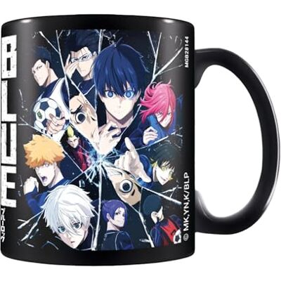 Pyramid Blue Lock Shattered Glass Black Ceramic Pod Mug – Stylish Anime-Themed Coffee Mug, Dishwasher & Microwave Safe, 11oz, Ideal for Fans of Blue Lock Series Pyramid Blue Lock Shattered Glass Black Ceramic Pod Mug – Stylish Anime-Themed Coffee Mug, Dishwasher & Microwave Safe, 11oz, Ideal for Fans of Blue Lock Series