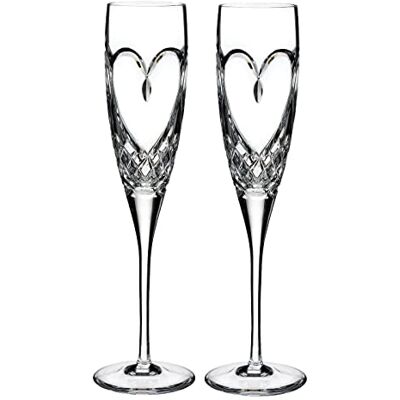 Waterford Occasions1058291 True Love Celebration Flute, Glass, Clear, Transparent Waterford Occasions1058291 True Love Celebration Flute, Glass, Clear, Transparent