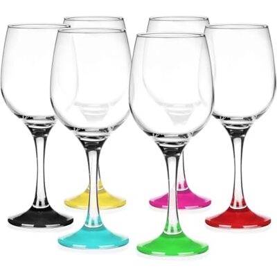 Glasmark KROSNO 1992 Glasmark Krosno Wine Glass 0.25 L Red Wine Glasses Set of 6 Glasses for Red Wine White Wine Red Wine Glass Red Wine Glasses White Wine Glasses Wine Goblet Glass Dishwasher Safe Mix 6 x 250 ml Glasmark KROSNO 1992 Glasmark Krosno Wine Glass 0.25 L Red Wine Glasses Set of 6 Glasses for Red Wine White Wine Red Wine Glass Red Wine Glasses White Wine Glasses Wine Goblet Glass Dishwasher Safe Mix 6 x 250 ml