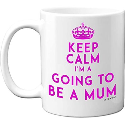 Stuff4 Keep Calm I'm Going to Be A Mum Mug, 11oz Ceramic Dishwasher Safe Premium Mugs, Baby Shower Gifts for Mum, New Gifts, New Parents to be Present Stuff4 Keep Calm I'm Going to Be A Mum Mug, 11oz Ceramic Dishwasher Safe Premium Mugs, Baby Shower Gifts for Mum, New Gifts, New Parents to be Present