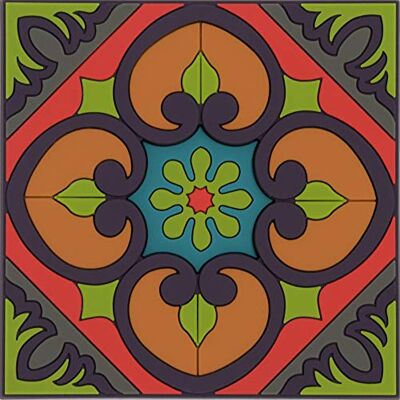 Images D'Orient COA-994116 Sejjadeh Boho Coaster Images D'Orient COA-994116 Sejjadeh Boho Coaster