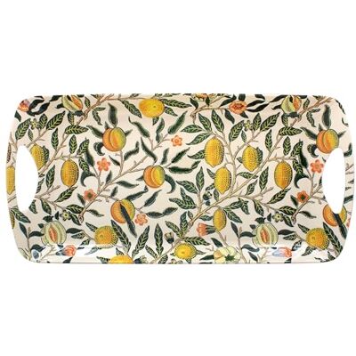 Lesser & Pavey The Leonardo Collection Fruits Tray Medium William Morris For Kitchen & Home Durable Serving Tray For Food Serving Platter For Lunch & Dinner Plastic Trays For Tea & Serving Dishes Lesser & Pavey The Leonardo Collection Fruits Tray Medium William Morris For Kitchen & Home Durable Serving Tray For Food Serving Platter For Lunch & Dinner Plastic Trays For Tea & Serving Dishes