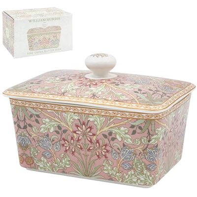 The Leonardo Collection Wm. Morris Assortments Stoneware Hyacinth Butter Dish for Kitchen & Home Dishwasher Safe Butter Dish with Lid for Keep Butter Fresh BPA-Free Butterdish for Butter Storage The Leonardo Collection Wm. Morris Assortments Stoneware Hyacinth Butter Dish for Kitchen & Home Dishwasher Safe Butter Dish with Lid for Keep Butter Fresh BPA-Free Butterdish for Butter Storage