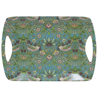 The Leonardo Collection William Morris Strawberry Thief Serving Tray Large The Leonardo Collection William Morris Strawberry Thief Serving Tray Large
