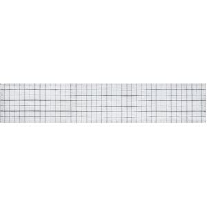 Mikasa Industrial Check Cotton Linen Table Runner - Table Runner Mikasa Industrial Check Cotton Linen Table Runner - Table Runner