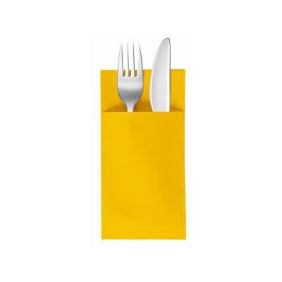 VelaHub Soft Point 50 Cutlery Napkins, High-Quality Disposable Napkins, 39 x 38 cm, Yellow VelaHub Soft Point 50 Cutlery Napkins, High-Quality Disposable Napkins, 39 x 38 cm, Yellow