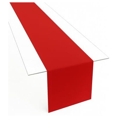 Lemos Home Table Runner Made of Minimate Fabric Modern, Smooth, Wide Hem, Non-Iron, Durable, Washable at 60°C, Can be Tumble Dried. Kitchen and Living Room, Choice of Size and Colour (Red, 40 x 250) Lemos Home Table Runner Made of Minimate Fabric Modern, Smooth, Wide Hem, Non-Iron, Durable, Washable at 60°C, Can be Tumble Dried. Kitchen and Living Room, Choice of Size and Colour (Red, 40 x 250)