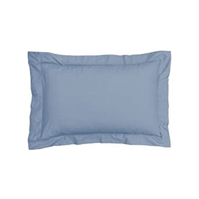 Sleepdown Pillow cases 100% Pure Cotton Pack of Two Oxford Luxury Soft Cosy Pillow Cover Set Denim Blue 48 x 74 x 5 cm Sleepdown Pillow cases 100% Pure Cotton Pack of Two Oxford Luxury Soft Cosy Pillow Cover Set Denim Blue 48 x 74 x 5 cm