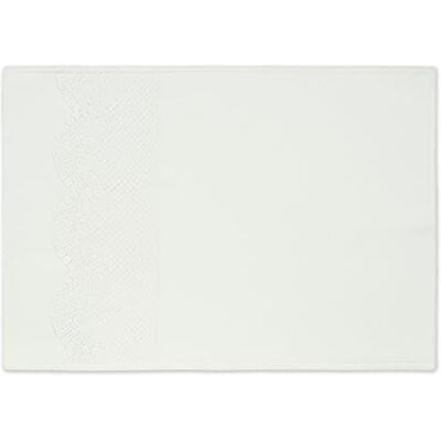 Deco Mex IN68834 LAVINIA Cotton Polyester Cream Placemat Regular Size Deco Mex IN68834 LAVINIA Cotton Polyester Cream Placemat Regular Size
