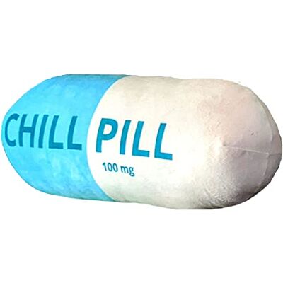 MRJ Products Chill Pill Pillow Blue Preppy Cute Trendy Room Decor Aesthetic Throw Pillows, College Dorm Teenager Y2K Teacher Doctor Nurse Lawyer Student Friend Sister Birthday for her MRJ Products Chill Pill Pillow Blue Preppy Cute Trendy Room Decor Aesthetic Throw Pillows, College Dorm Teenager Y2K Teacher Doctor Nurse Lawyer Student Friend Sister Birthday for her