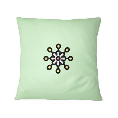 Bona Basics , Decorative Cushion Cover, Home Decor, For Sofa, Cafeteria, Size: 45X45 cm, Colour: Light Green Bona Basics , Decorative Cushion Cover, Home Decor, For Sofa, Cafeteria, Size: 45X45 cm, Colour: Light Green