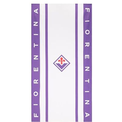Only4fan srl Only4fan S.r.l. ACF Fiorentina Beach Towel 70 x 140 cm Microfibre Official Product, White Only4fan srl Only4fan S.r.l. ACF Fiorentina Beach Towel 70 x 140 cm Microfibre Official Product, White