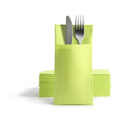 Alvotex Airlaid Cutlery Napkins 39 x 40 cm 50/1 Kiwi (392) Alvotex Airlaid Cutlery Napkins 39 x 40 cm 50/1 Kiwi (392)