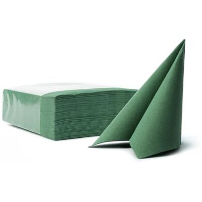 VelaHub Soft Point 50 High-Quality Disposable Napkin 38 x 38 cm 1/4 Fold Green VelaHub Soft Point 50 High-Quality Disposable Napkin 38 x 38 cm 1/4 Fold Green