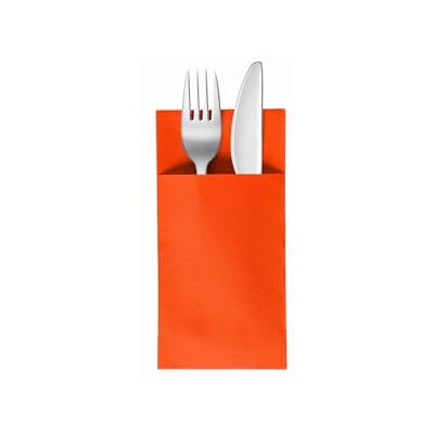 VelaHub Soft Point 50 Cutlery Napkins, High-Quality Disposable Napkins, 39 x 38 cm, Orange VelaHub Soft Point 50 Cutlery Napkins, High-Quality Disposable Napkins, 39 x 38 cm, Orange