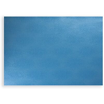 Papermat Disposable Placemats 35x50 Lizard Light Blue, FSC Paper 95 Gram, 12 Units Papermat Disposable Placemats 35x50 Lizard Light Blue, FSC Paper 95 Gram, 12 Units