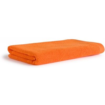 Möve Bliss 80 x 180 cm 100% Cotton Beach Towel, Orange Möve Bliss 80 x 180 cm 100% Cotton Beach Towel, Orange