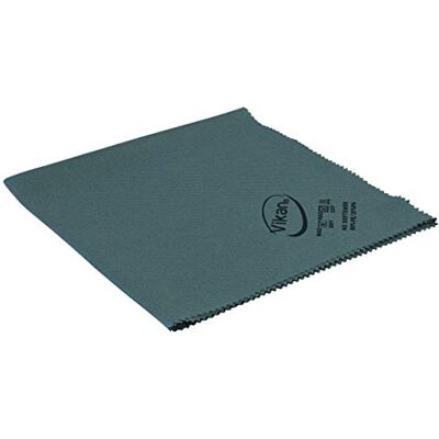 Vikan Glass Cleaning Cloth, Microfibre, 691540, Grey, 400 mm Length, 400 mm Width, 1 mm Height, Pack of 5 Vikan Glass Cleaning Cloth, Microfibre, 691540, Grey, 400 mm Length, 400 mm Width, 1 mm Height, Pack of 5
