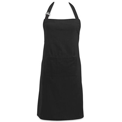 DII Everyday Basic Kitchen Collection, Chef Apron, Black DII Everyday Basic Kitchen Collection, Chef Apron, Black