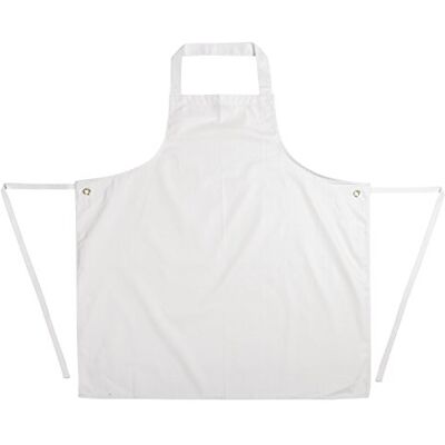 Nextday Catering Equipment Supplies UK Whites Chefs Clothing A522 100 Percent Cotton Bib Apron, White, 36 Inch Width, 42 Inch Length Nextday Catering Equipment Supplies UK Whites Chefs Clothing A522 100 Percent Cotton Bib Apron, White, 36 Inch Width, 42 Inch Length