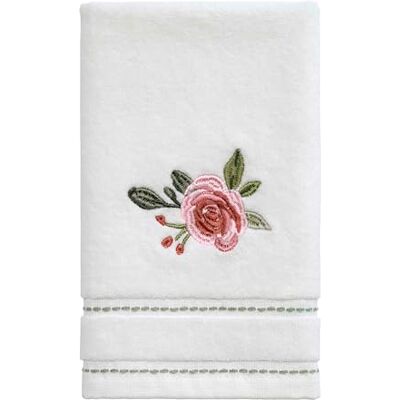 Avanti Linens Fingertip Towel, Soft & Absorbent Cotton Towel (Spring Garden Collection), 13.00" x 13.00 Avanti Linens Fingertip Towel, Soft & Absorbent Cotton Towel (Spring Garden Collection), 13.00" x 13.00
