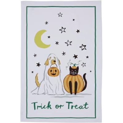 Ulster Weavers Trick or Treat Multi Tea Towel – Modern – Cotton Ulster Weavers Trick or Treat Multi Tea Towel – Modern – Cotton