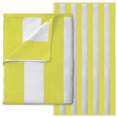 GC GAVENO CAVAILIA Microfiber Beach Towel Extra Large Super Absorbent, Sand Free Beach Towels For Adults (100x200 cm) Beach Towel 1 Piece Quick Dry Beach, Swimming Towel, Pool Towel, Gym Yellow GC GAVENO CAVAILIA Microfiber Beach Towel Extra Large Super Absorbent, Sand Free Beach Towels For Adults (100x200 cm) Beach Towel 1 Piece Quick Dry Beach, Swimming Towel, Pool Towel, Gym Yellow