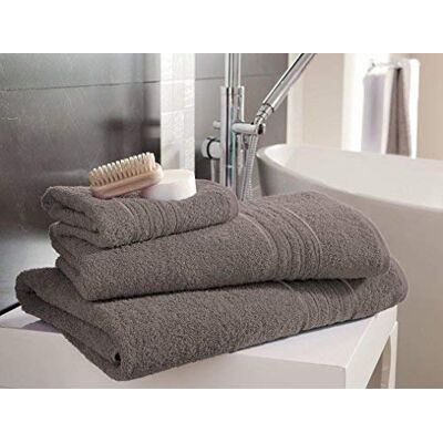 GC GAVENO CAVAILIA Gaveno Cavailia 100% Natural Cotton Thick Absorbent 450 GSM Hampton Hand Towel [ Pack of 4-Silver/Grey (50x80 cm) GC GAVENO CAVAILIA Gaveno Cavailia 100% Natural Cotton Thick Absorbent 450 GSM Hampton Hand Towel [ Pack of 4-Silver/Grey (50x80 cm)