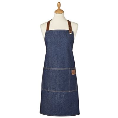 Cooksmart Indigo Cotton Apron - 70x80cm - Apron Cooksmart Indigo Cotton Apron - 70x80cm - Apron