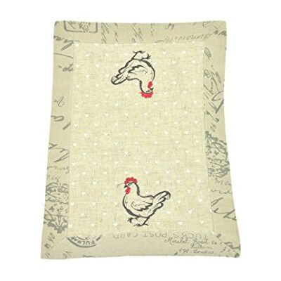 BELLANDA Placemat, Polyester, Natural, 50 x 35 x 0.5 cm BELLANDA Placemat, Polyester, Natural, 50 x 35 x 0.5 cm