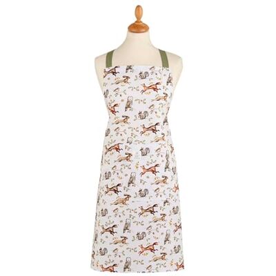 Cooksmart Forest Fable Apron British Designed 100% Cotton Twill Apron Woodland Animal Print Hardwearing & Comfortable Fit Eco-Friendly Digital Print Stylish Kitchen & Baking Cooksmart Forest Fable Apron British Designed 100% Cotton Twill Apron Woodland Animal Print Hardwearing & Comfortable Fit Eco-Friendly Digital Print Stylish Kitchen & Baking