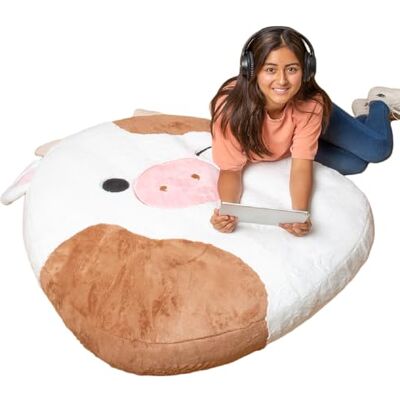 BigMouth X Squishmallows Inflat-A-Pal, Inflatable Floor Lounger, Inflatable Floor Pillow or Floor Cushion, Hand Air Pump Included BigMouth X Squishmallows Inflat-A-Pal, Inflatable Floor Lounger, Inflatable Floor Pillow or Floor Cushion, Hand Air Pump Included